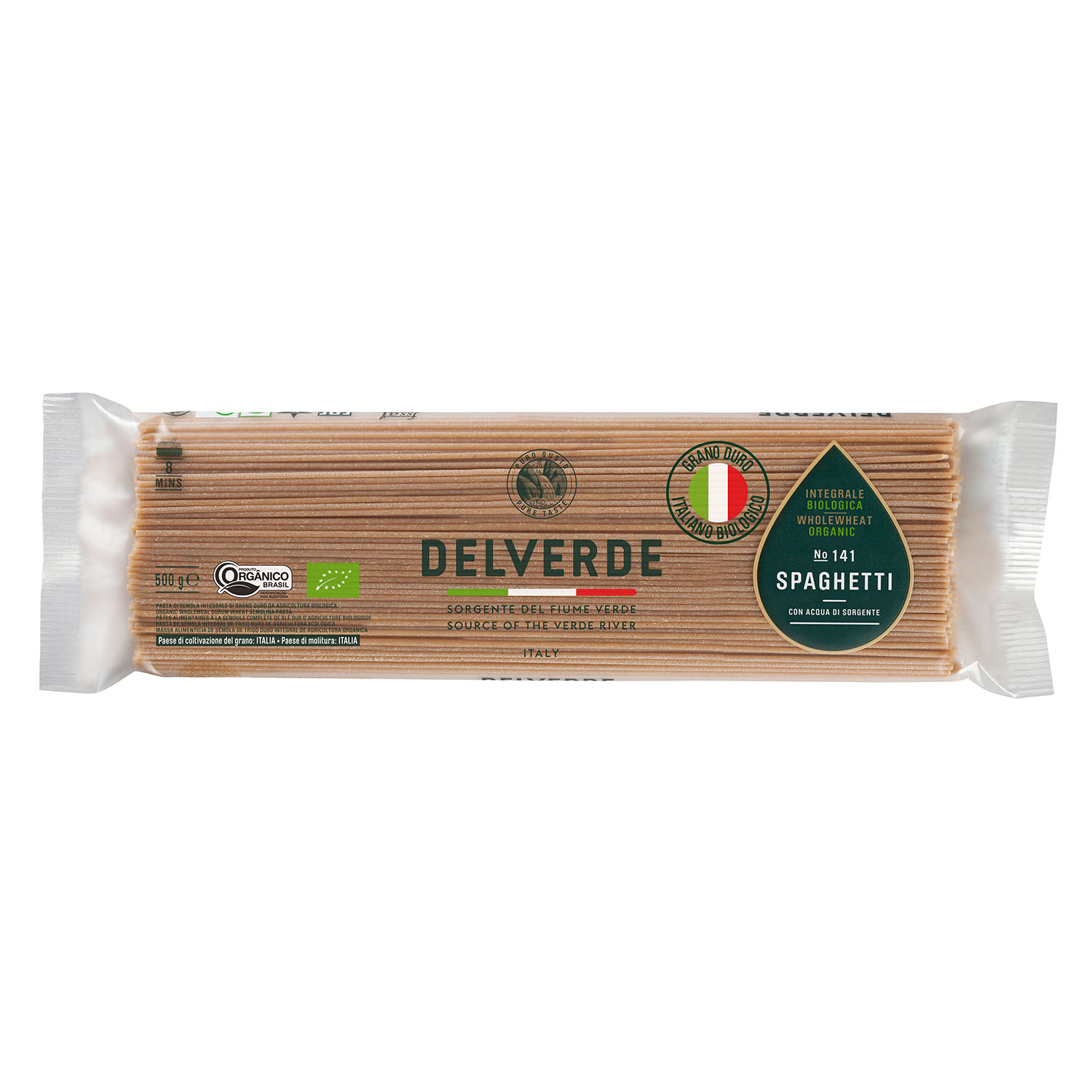 Spaghetti Integrali Bio 500g – Delverde